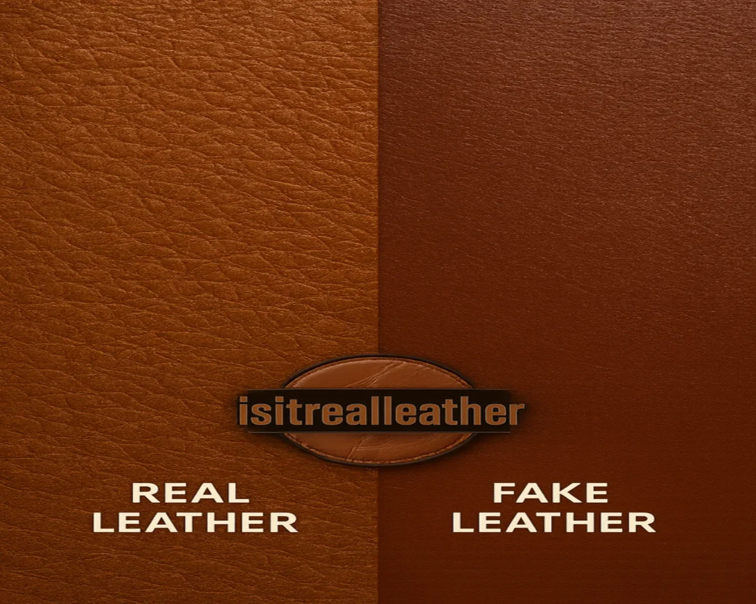 Real vs Fake Leather