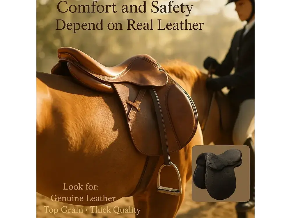 Comfort and Safety Depend on Real Leather