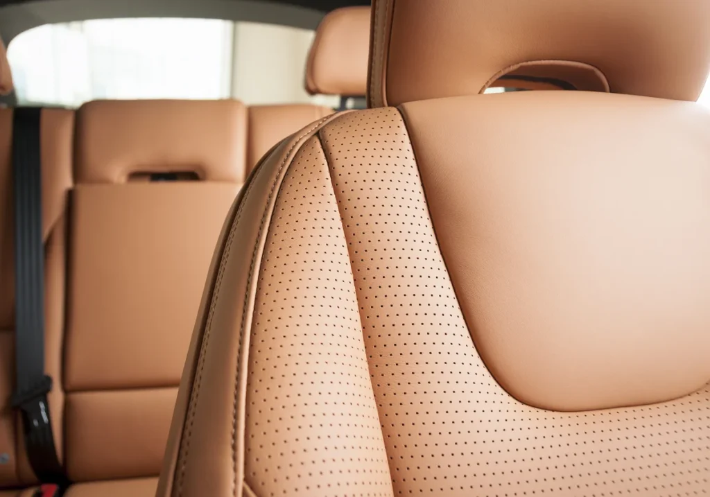 real leather interior