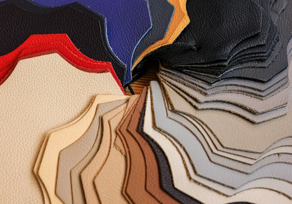 pu leather sample