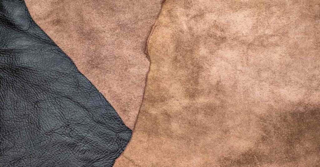 sheepskin leather